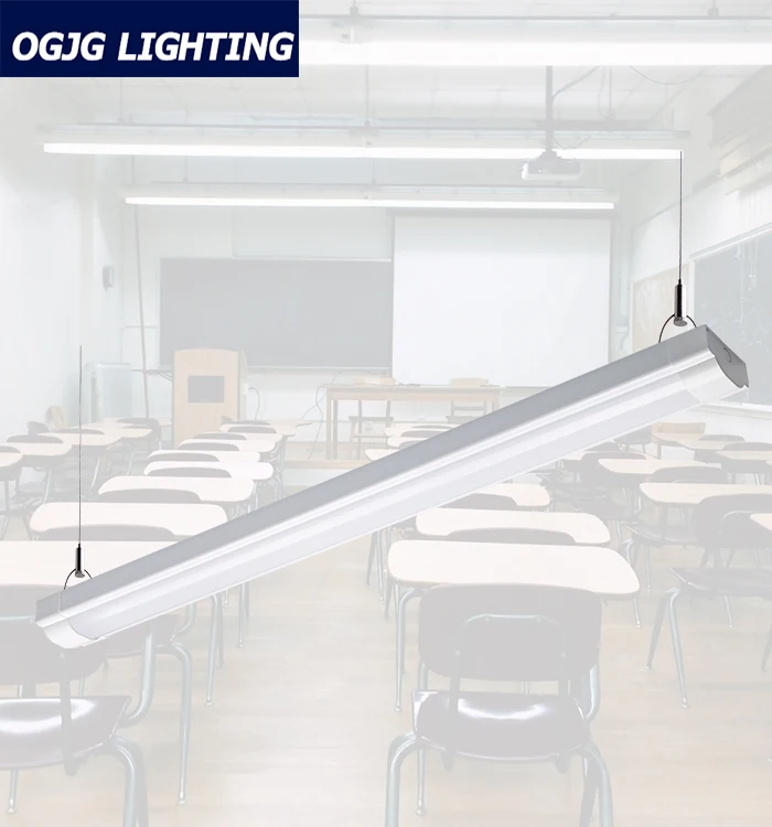 OGJG 4ft led wraparound light batten ceiling light for shop classroom