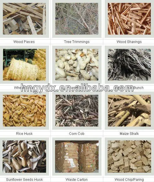 raw material for machine-made wood charcoal