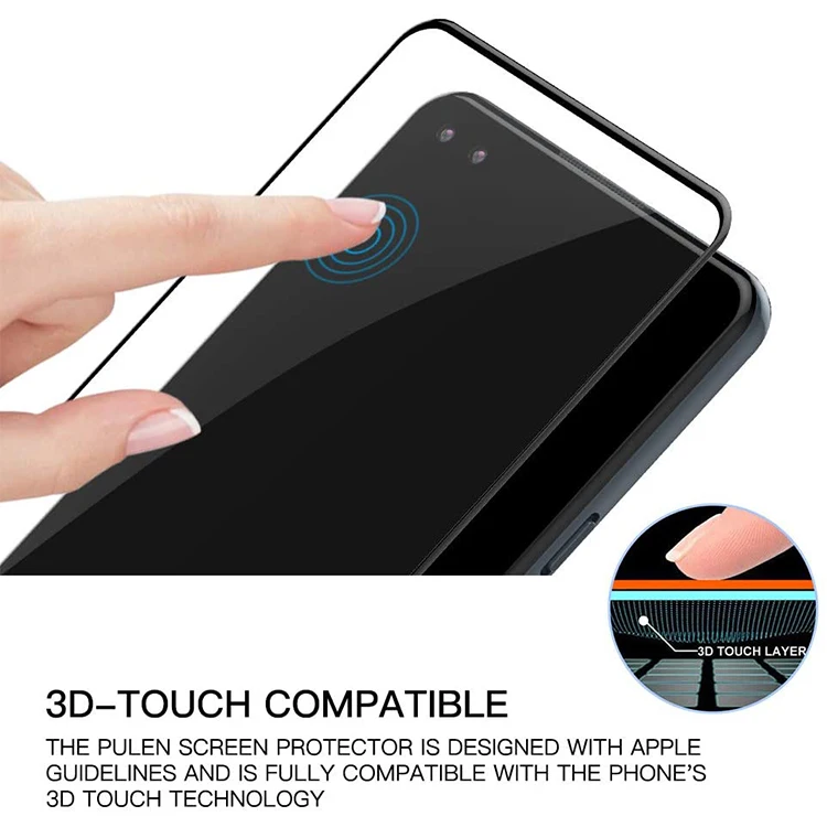 For Oneplus Nord Screen Protector,9d Full Glue Tempered Glass Screen ...