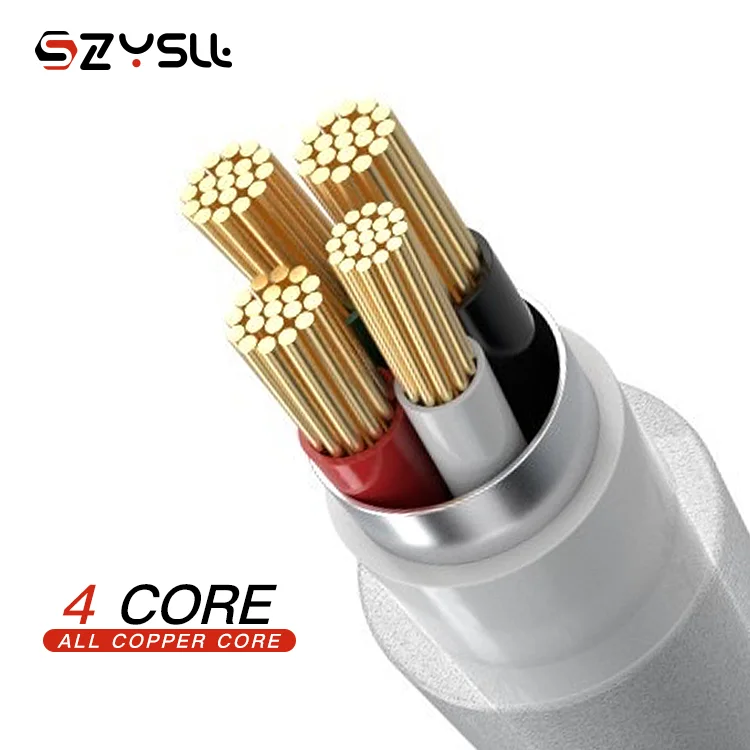 Buy 2.4A 2M 3M Short Fast Magnetic Charger White Micro USB Cable - ANKUX.COM