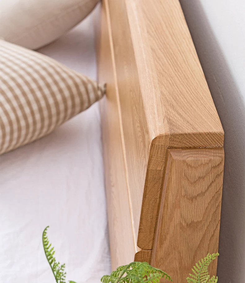 product-Morden Natural Wooden Solid Single Bed For Bedroom Furniture Frame Designs-BoomDear Wood-img-2