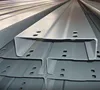 50x30x2.5mm 60x40x2.5mm70x50x2.5mm Galvanized Steel Angle 45 30 V Bend U Channel Fence Post