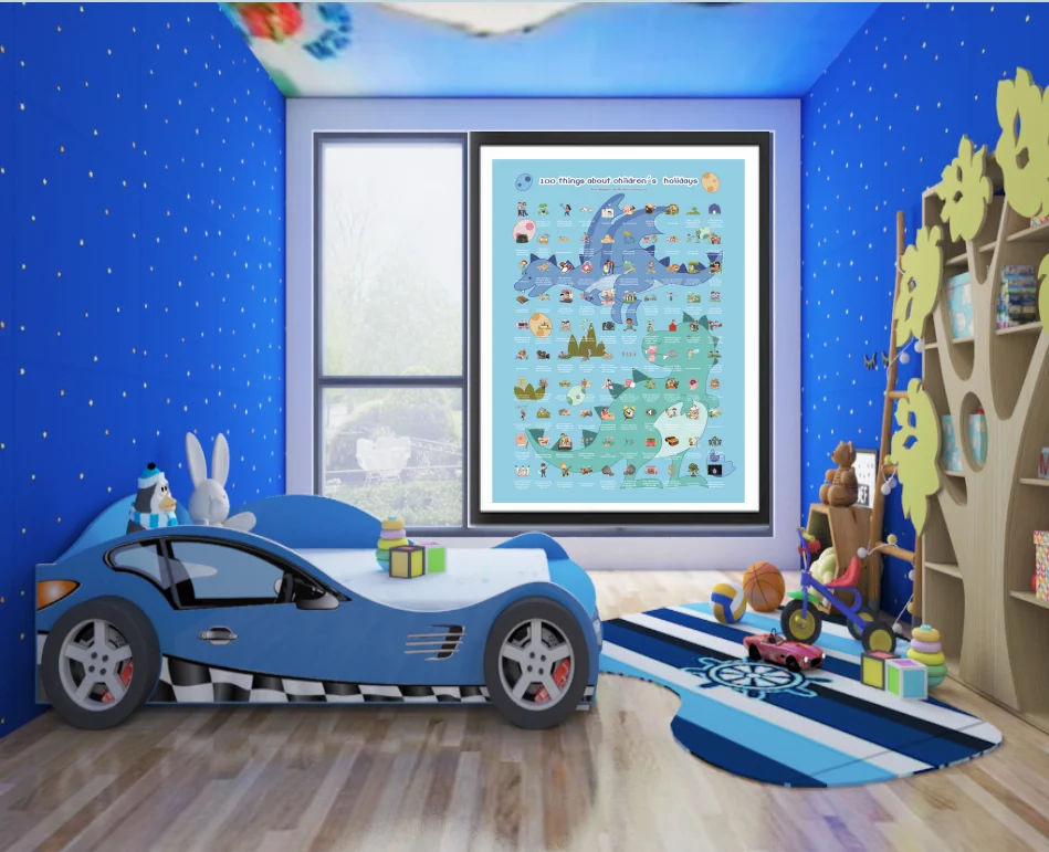 2020 Sctach Off Poster For Kids gift Children's Day