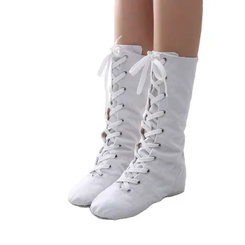 Canvas Jazz Ballet Shoes,Dancing Boots 