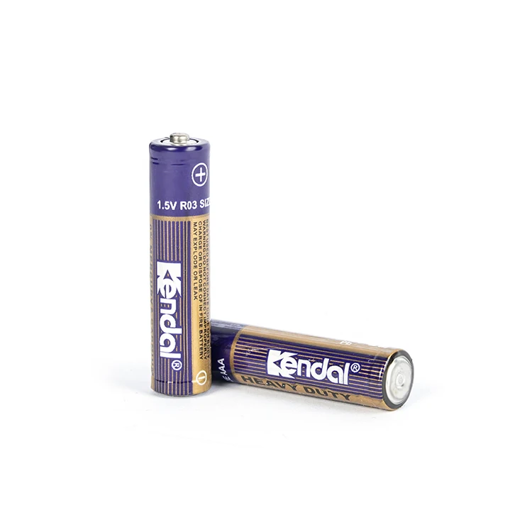 Oem Odm Aaa R03 Carbon Zinc Battery Kendal Super Heavy Duty Battery 1.5