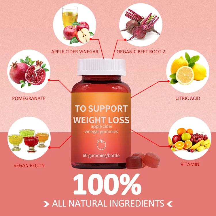 Excellent Vegan Acv Gummy Vitamin Organic Weight Loss Apple Cider