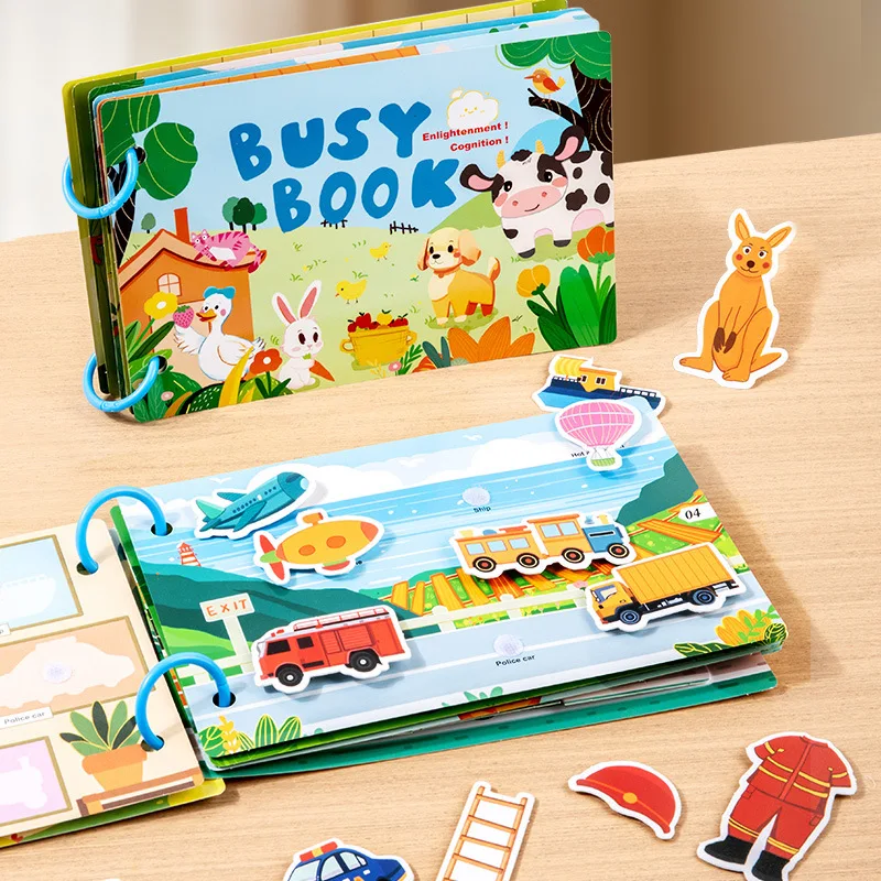 Quiet Book Alphanumeric Cognitive Early Education Toy for Baby Early ...
