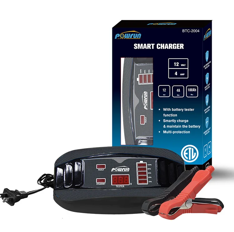 Etl 110v Smart Battery Maintainer High Power 12v 4a Automatic Electric