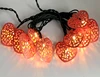 10LED Red Metal Heart Light String Fairy Love Shaped Light for Kids Bedroom Wedding Party Valentine's Day Mother's Day Decor