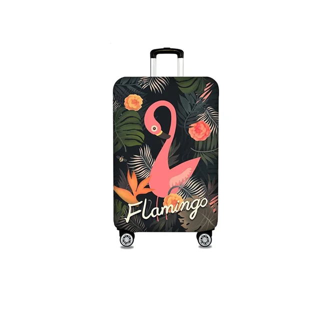 flamingo suitcase cover