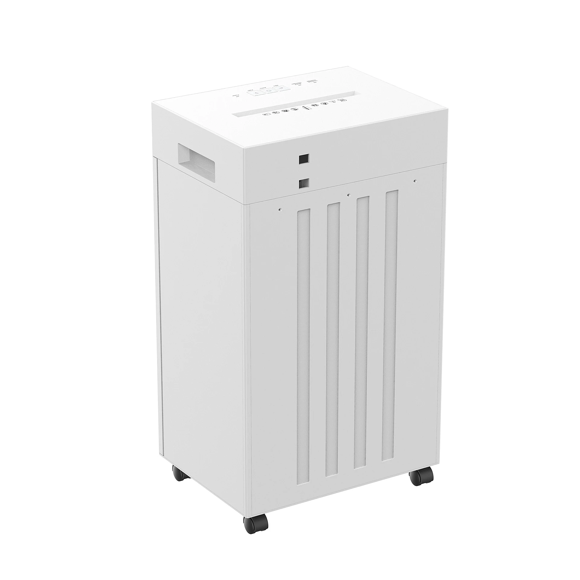 Paper Shredder Pull Out Bin 10sheet Micro Cut Zerodust Shredder Dc