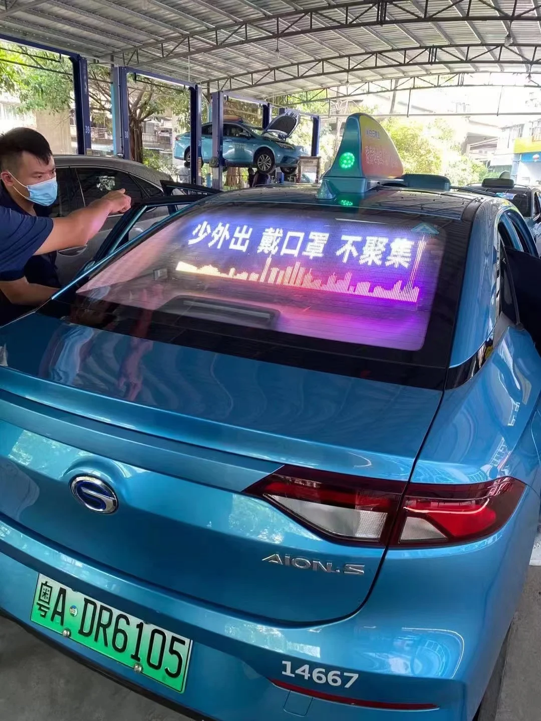 Hd Transparent Full Color Glass P2.6 5.2 Hd Video Taxi Car Bus Window