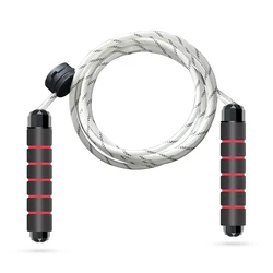2020 Fitness Adjustable USB LED Light up Skipping jump Rope Rainbow RGB flash light single jump ropes cross fit 280cm