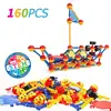 Kids Engineering Click Interlocking Education Construction Connecting Building STEM toy set