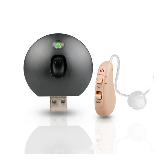 Light Hearing AIDS With Magnetic Design Charging Base details