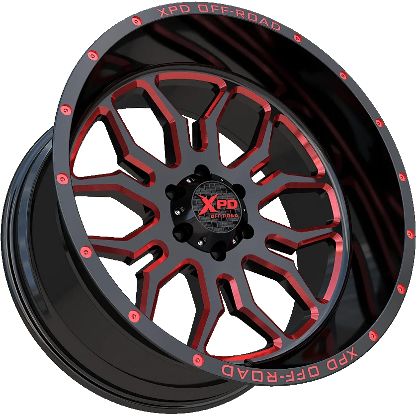 XPD OFF ROAD 4x4 Truck Wheels SUV SAVAGE for F150 F250 Off-Road Deep ...