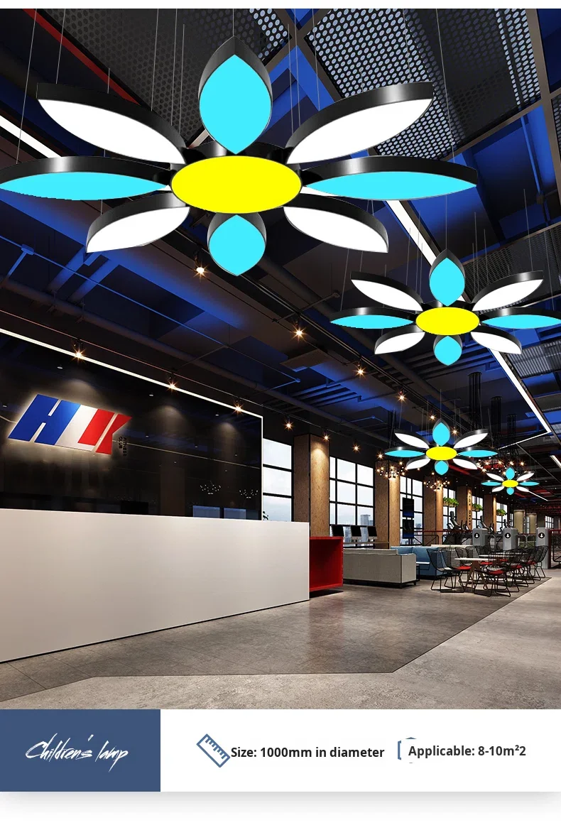 product led custom long acrylic office lights for large shopping malls supermarkets gyms offices with eye caring feature-7