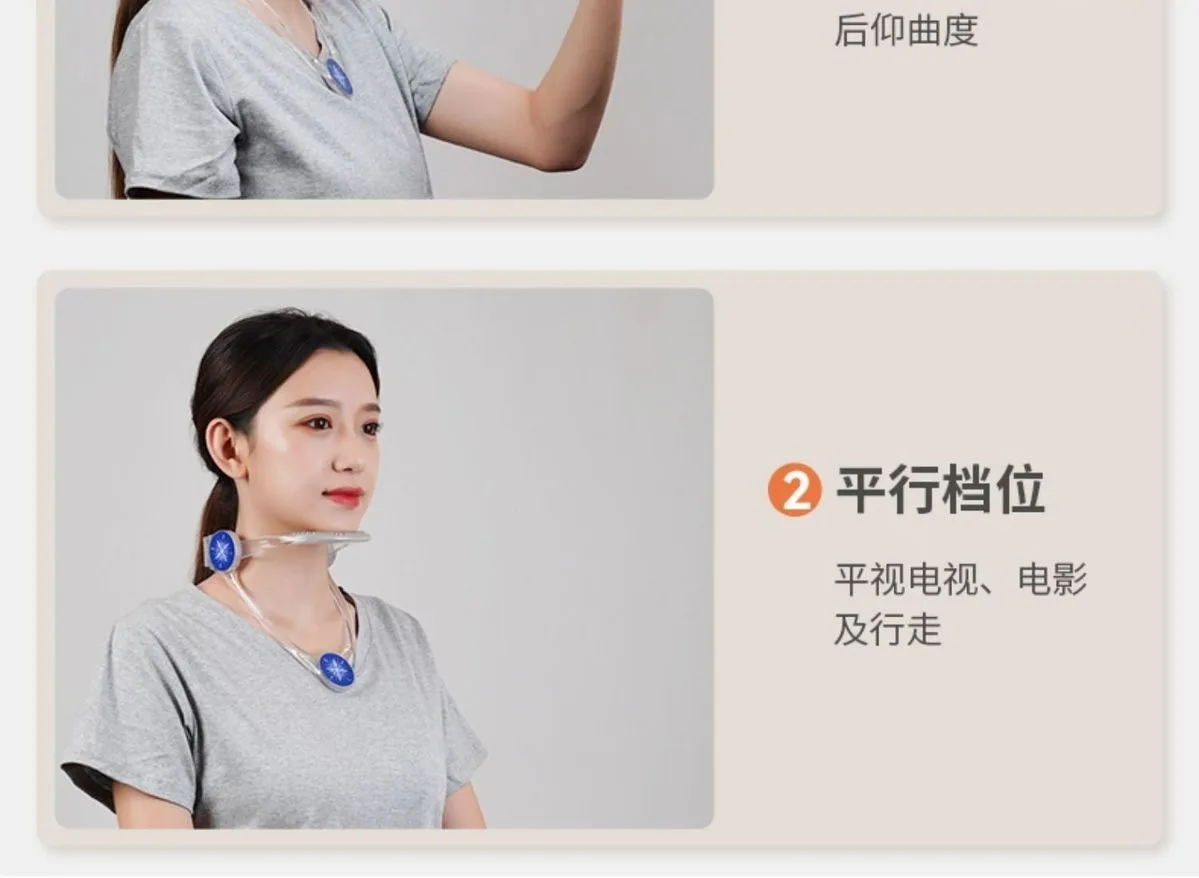 Adjustable Anti-Slouching Neck Brace for Office & Students Fixed ...
