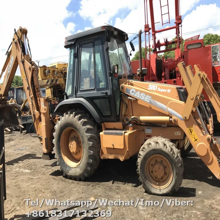 Used Original Paint Case 580m Backhoe Loader For Sale In Tanzania Buy