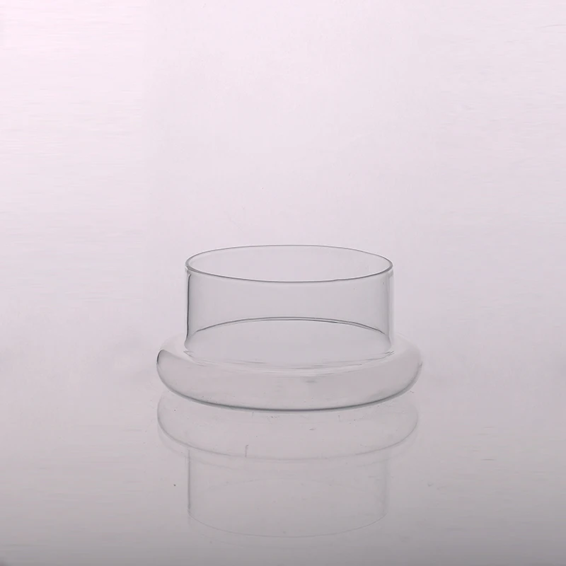 Glass Candle Holder with Dome Cover Home Decor Pieces