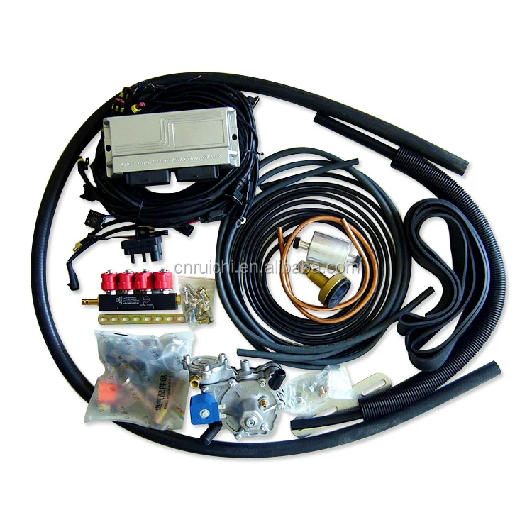 Propane Lpg Sequential Injection System Conversion Kit For 3/4 Cylinder ...