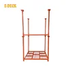 High quality warehouse storage cheap transport popular industrial folding stack pallet tire rack system for sale