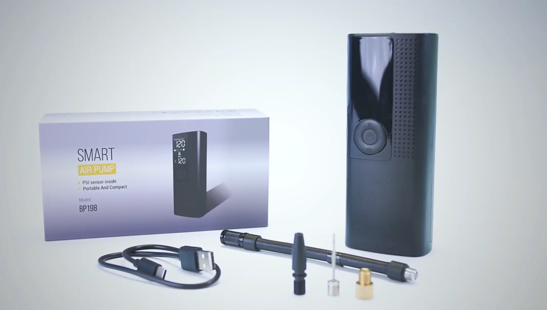 Newo Multiple Function Cordless Quickfill Bicycle Pump Battery Powered