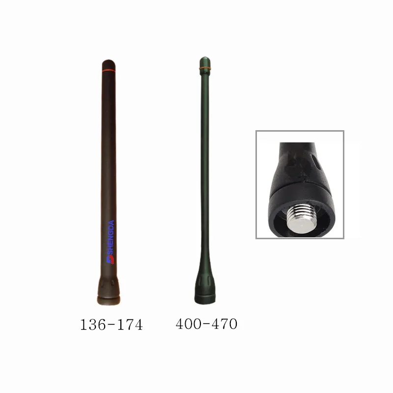 Vhf F11 Handheld Antennas Rubber Two Way Radio Antenna For Walkie