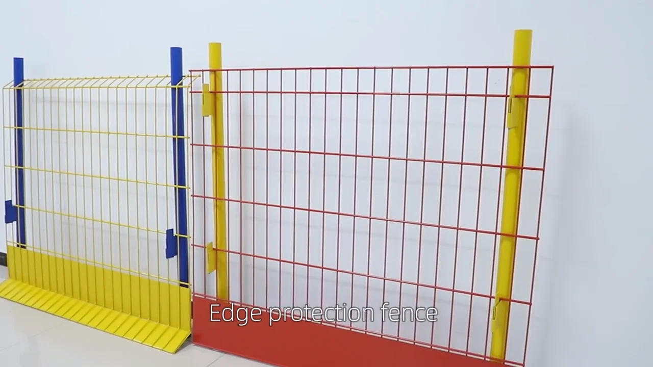 Edge Fall Protection Safety Fence Barrier For Building Construction