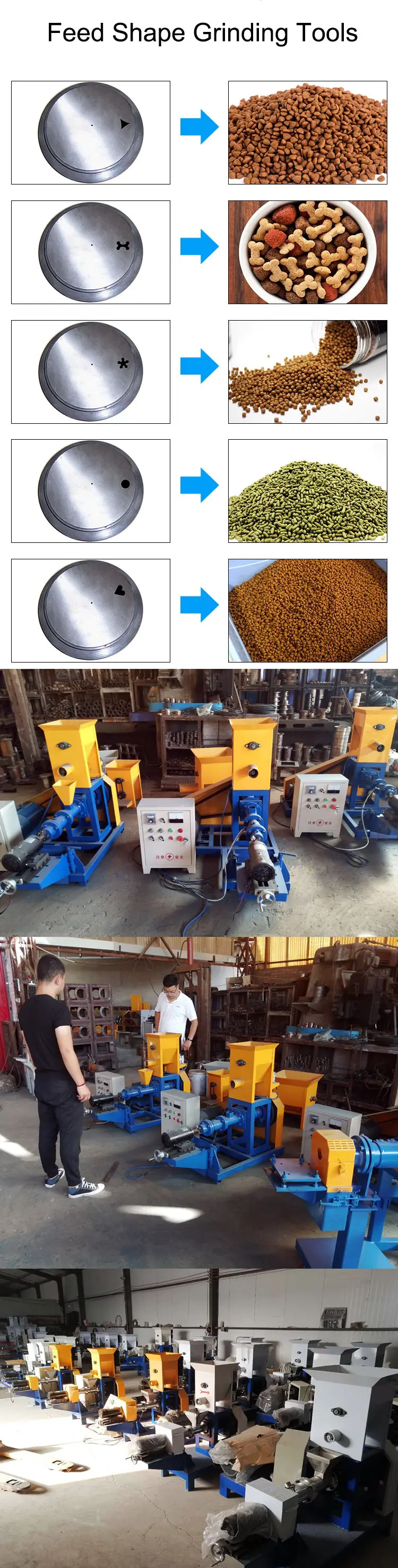 screw extruder for pet feed