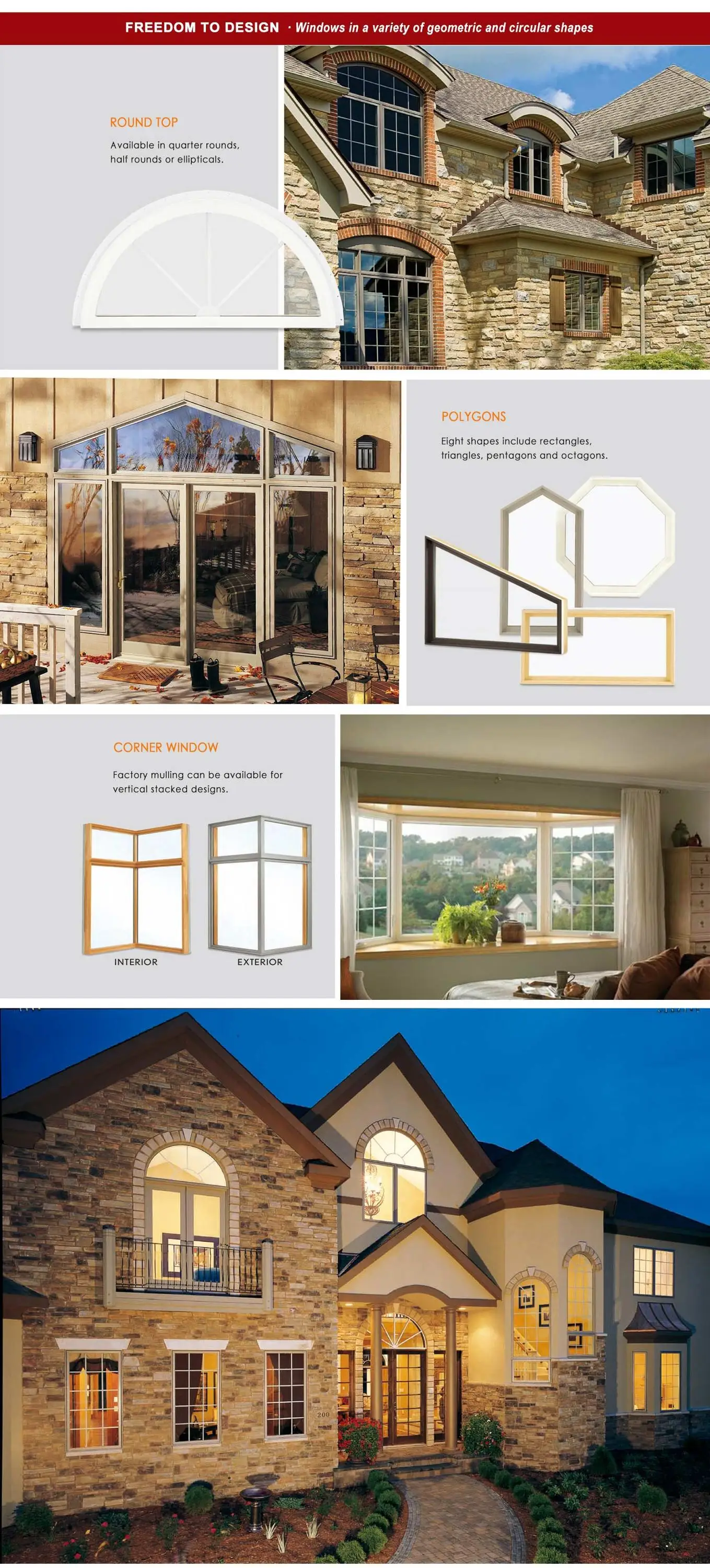 DOORWIN Modern Design Tempered Glass Soundproof Oak Wood Clad Aluminum Turn Tilt Replacement Window for Residential Villa