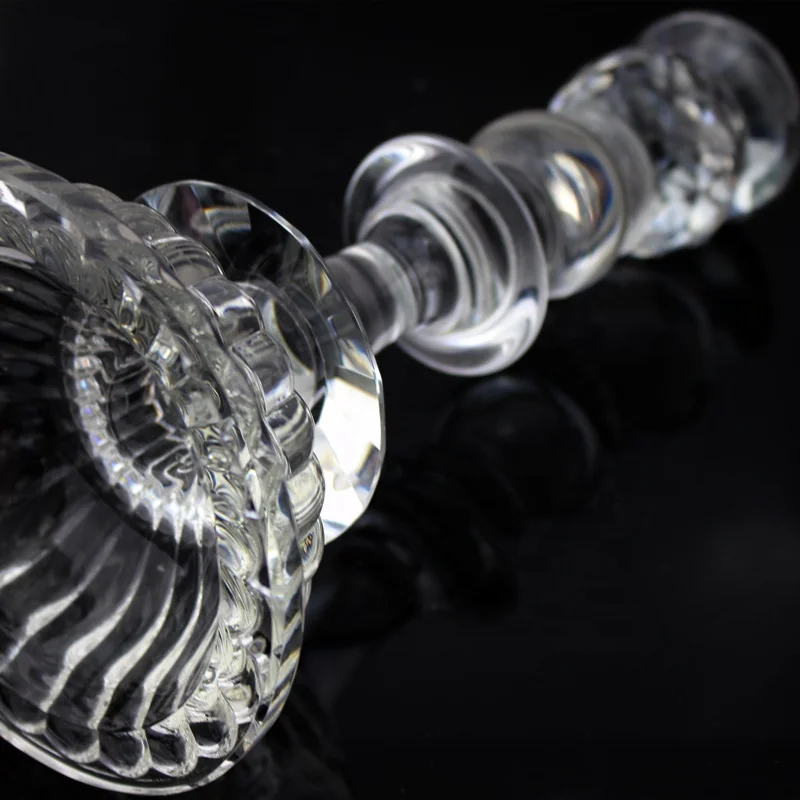 Crystal Glass Candle Holder Crystal Glass Candelabra/ Wholesale