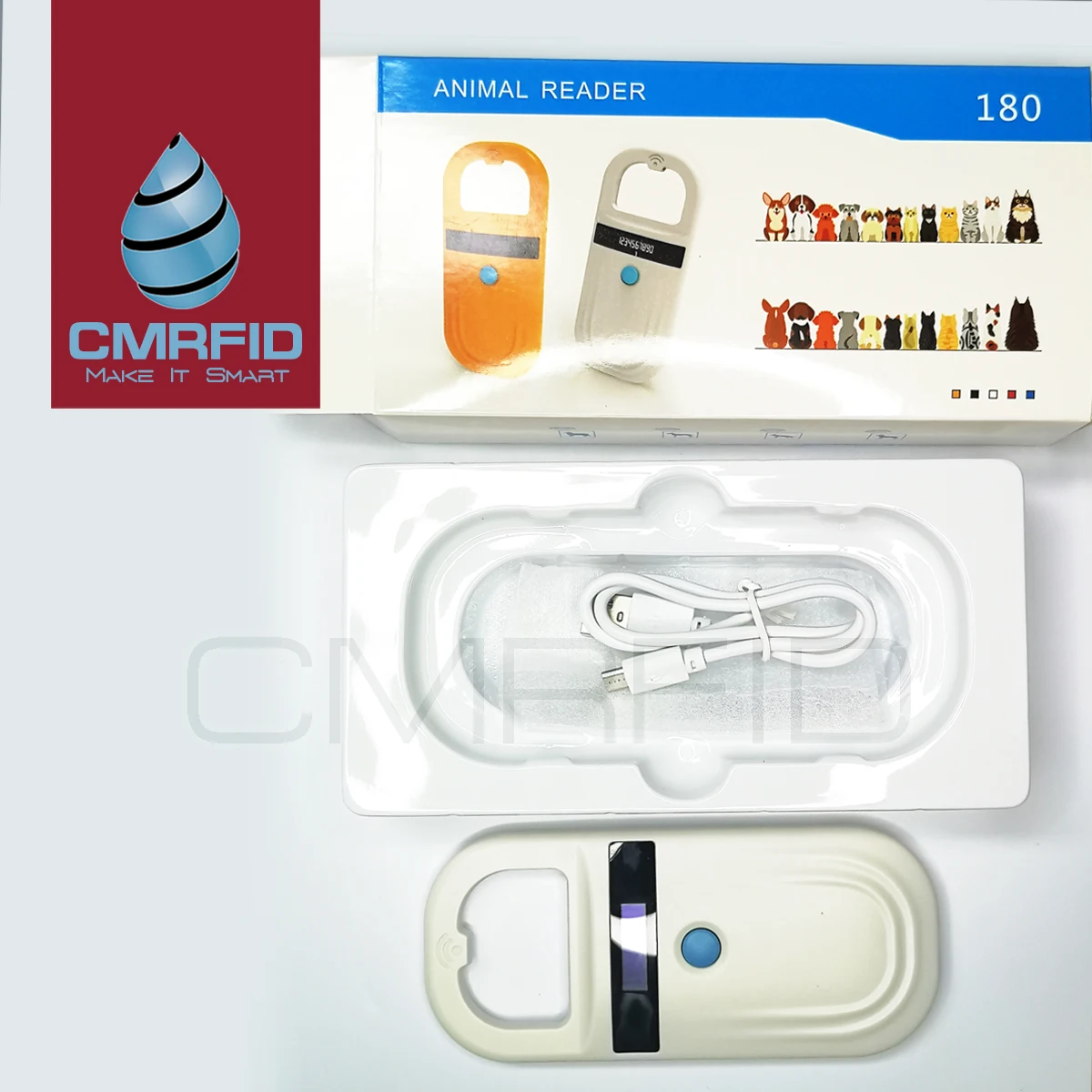 Cmrfid Wireless Connection Iso11784/5 134.2khz Dog Rfid Syringe Animal ...