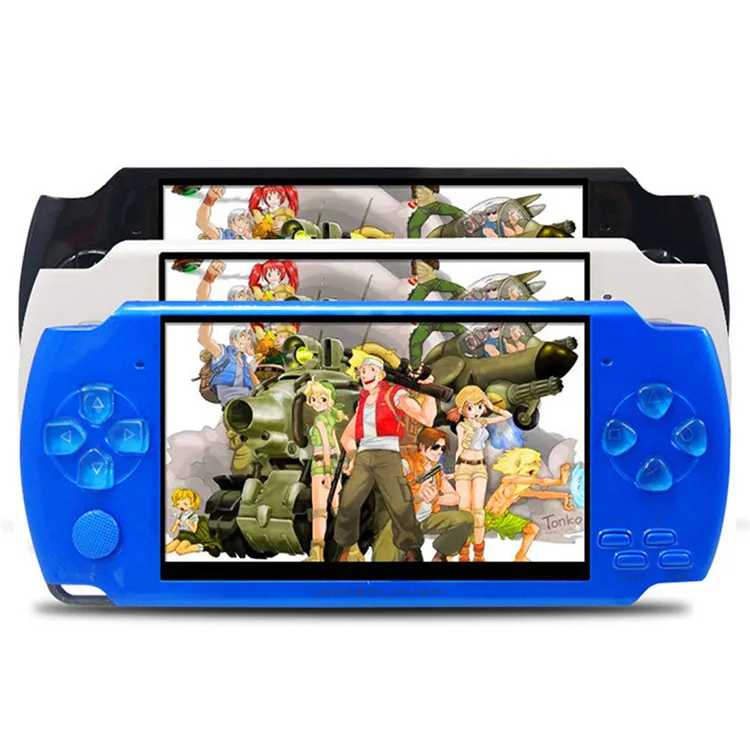 X6 4.3 inch Video Game Console Handheld 8G Memory Game Machine Game Player