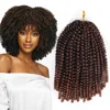 factory spring hair strand braids extensions 8inch 110g kinky HAIR spring twist crochet soft roll colorful wholesale expression