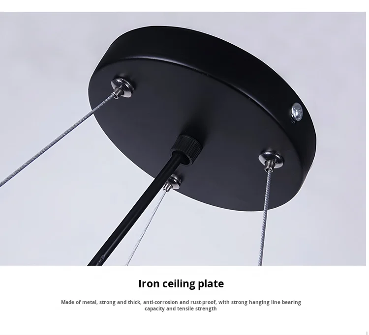 letter light customizable iron base pendant ceiling for restaurant bar 4s store supermarket-12