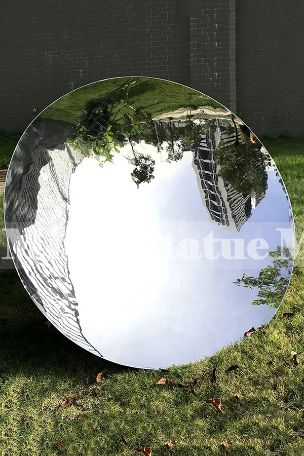 stainless steel sphere sculpture