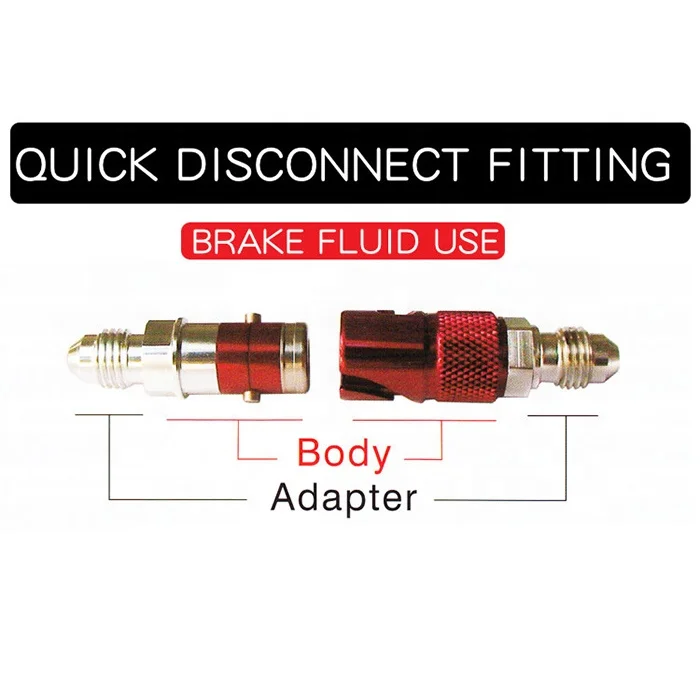 Racing Car Parts Aluminum Dry Brake Coupling Quick Release Disconnect