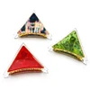 High Quality Triangle Double Claw Hair Clip Small Hair Claws For Women Mini Hiar Claw Clips Plastic Colorful Assorted Hair Clamp