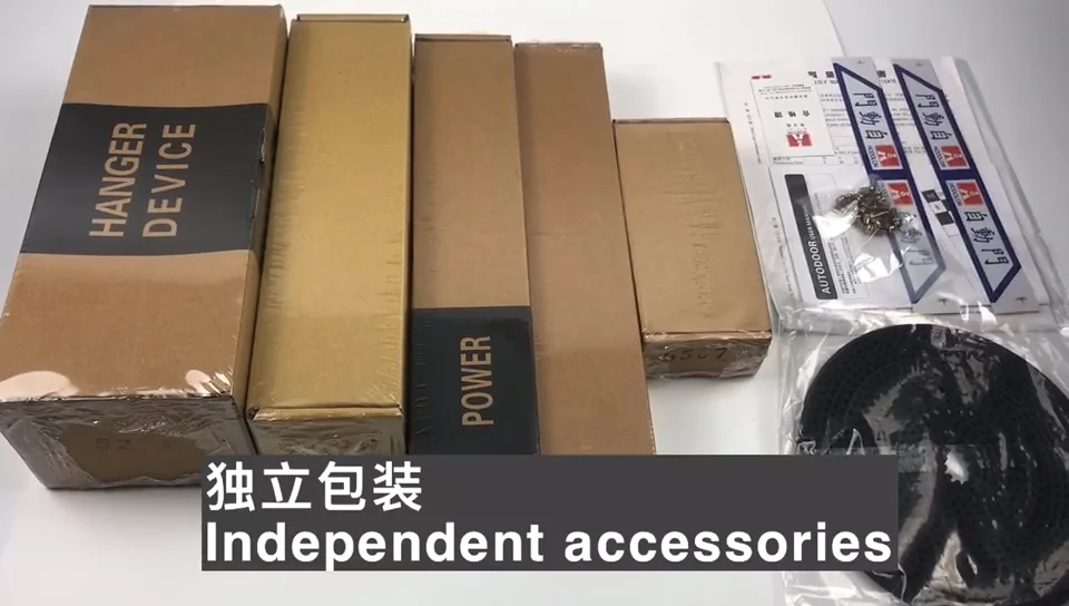 Oredy Double Door Automatic Sliding Glass Door Opener And Closer With