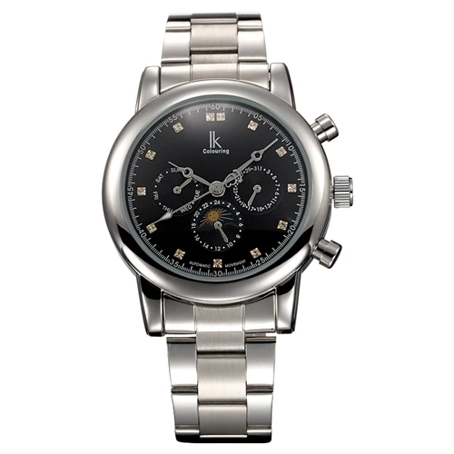 ik colouring 98125g man automatic mechanical watch date hours