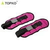 TOPKO 2 KG wholesale Comfort fitness Adjustable Fabric Wrist Strap weight sets