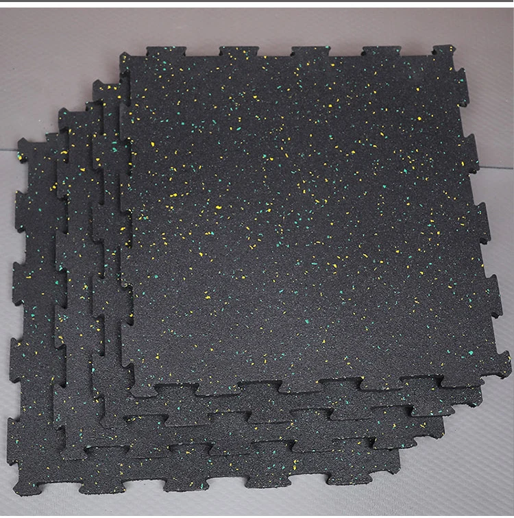 shock absorbing gym rubber floor mat
