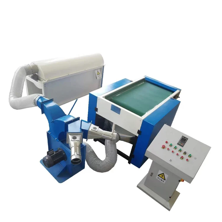 Commercial Polyester Cotton Fiber Opening Filling Machine Ball Fiber ...