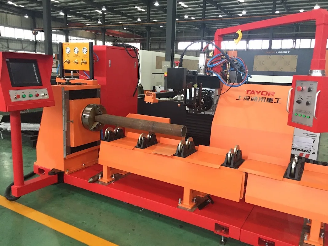 plasma cutting machine for pipe