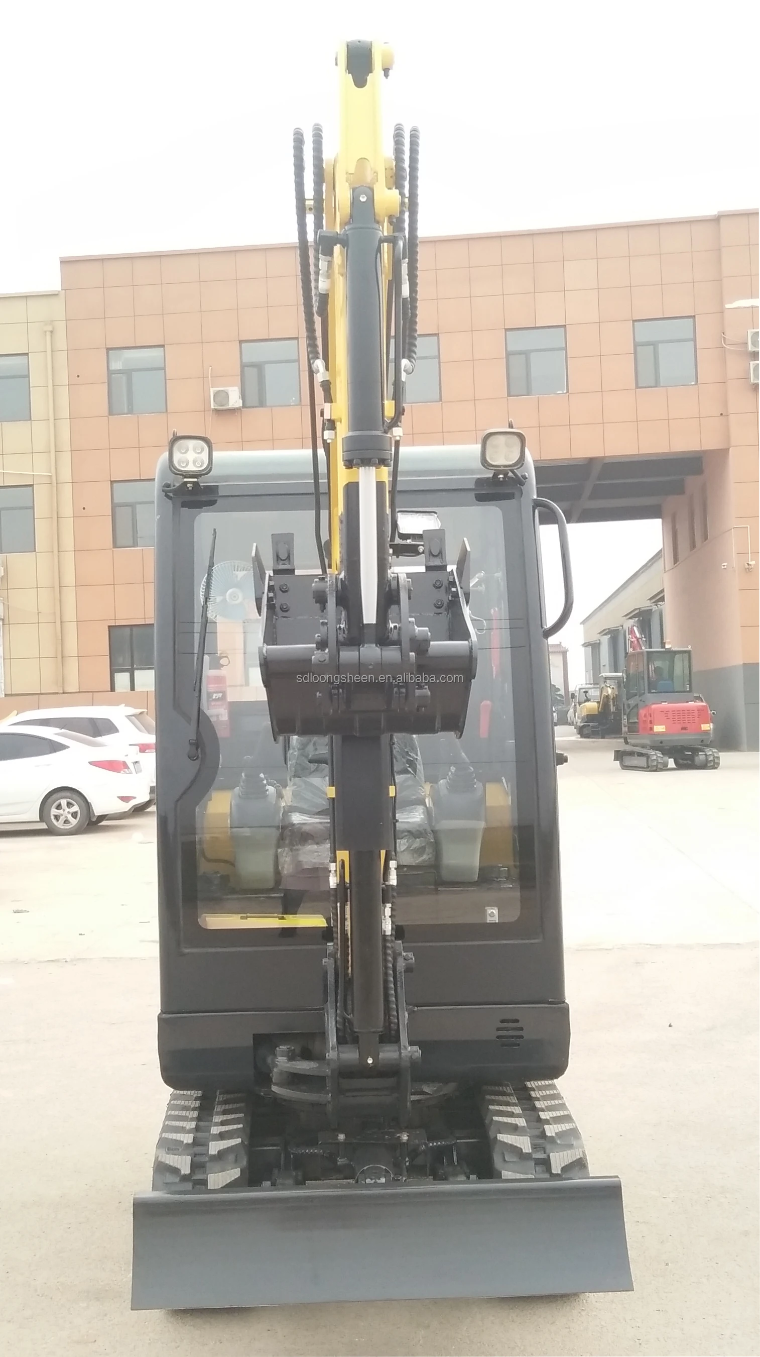 Battery Electric Mini Excavator 2 Ton Digger With Accessories Excavator