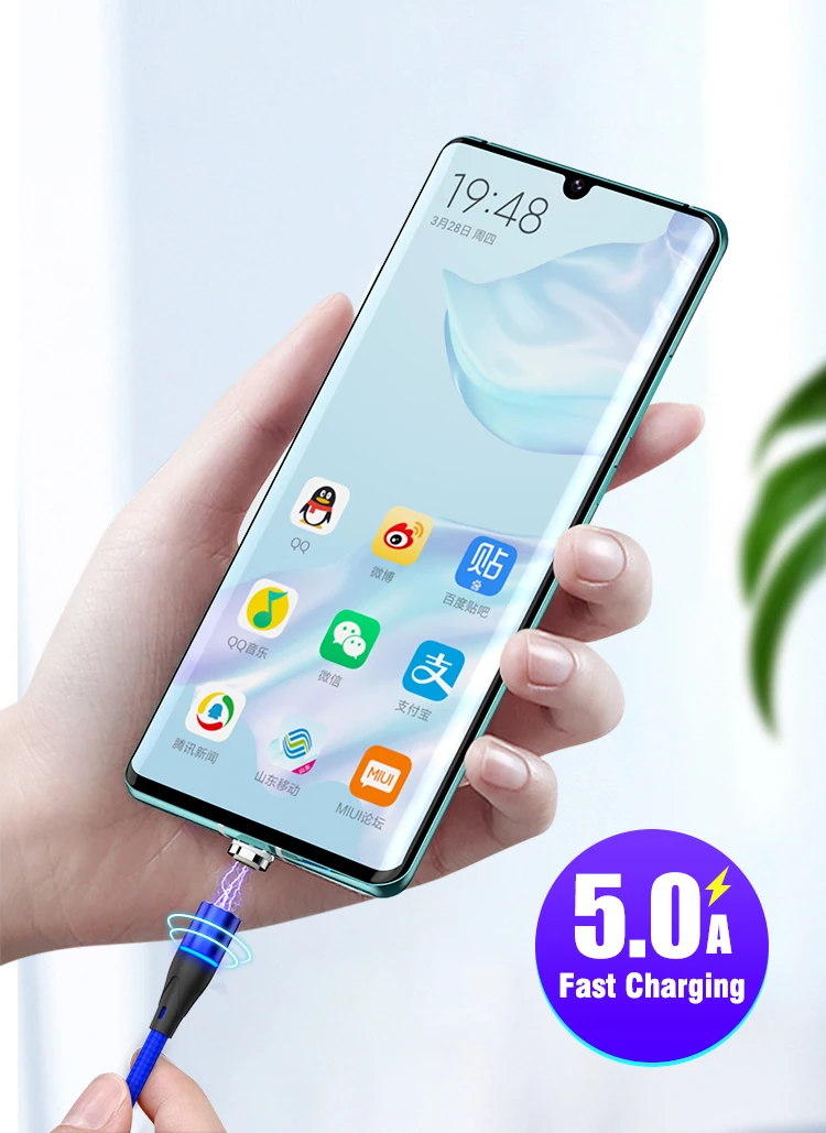 Modern design 1m 2m 3m 5A high speed usb data line cable fast charging - ANKUX.COM