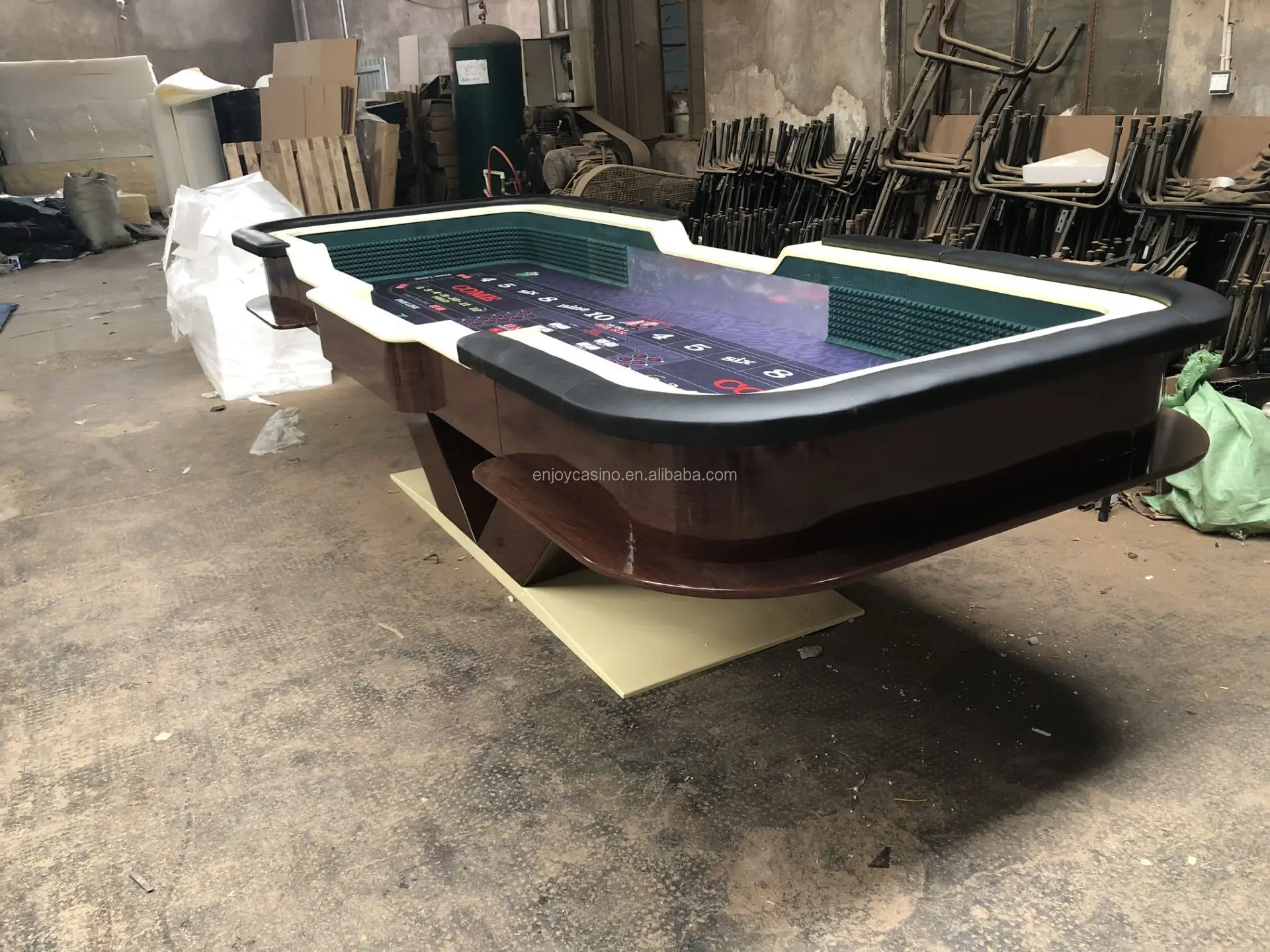 96 Inch Casino Portable Professional Craps Poker Table Buy Craps