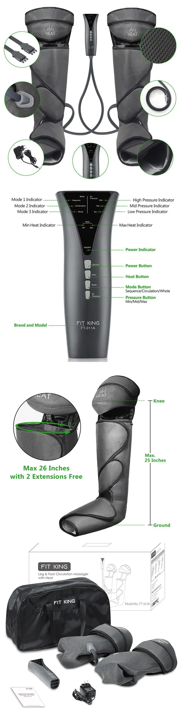 rehabilitation therapy supplies air leg massage