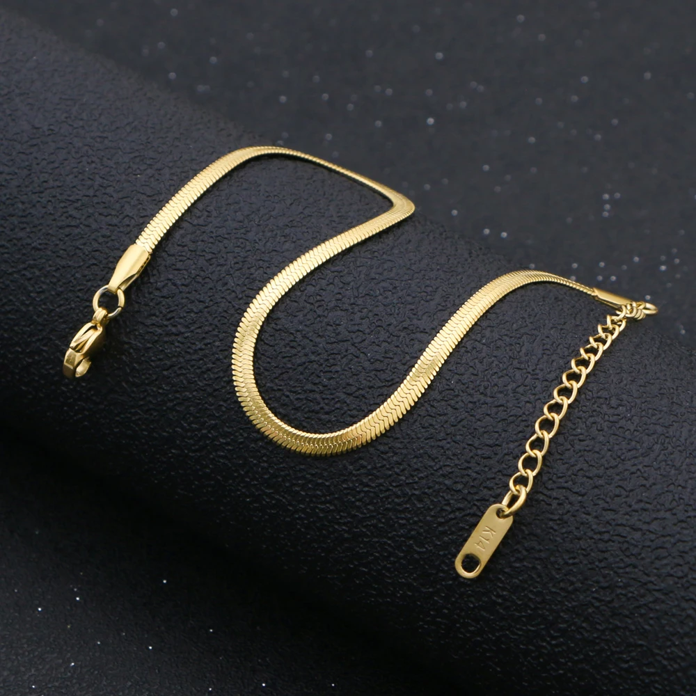 Wholesale Herringbone Chain Bracelet 